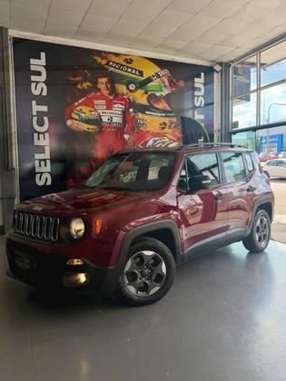 JEEP RENEGADE 1.8 16V FLEX SPORT 4P AUTOMÁTICO JEEP RENEGADE 1.8 16V FLEX SPORT 4P AUTOMÁTICO